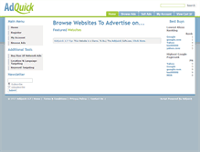 Tablet Screenshot of adquick.co.uk