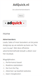 Mobile Screenshot of adquick.nl